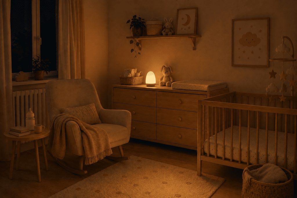 Premiers mois avec bébé : comment organiser les soins nocturnes sans rallumer toute la chambre ?